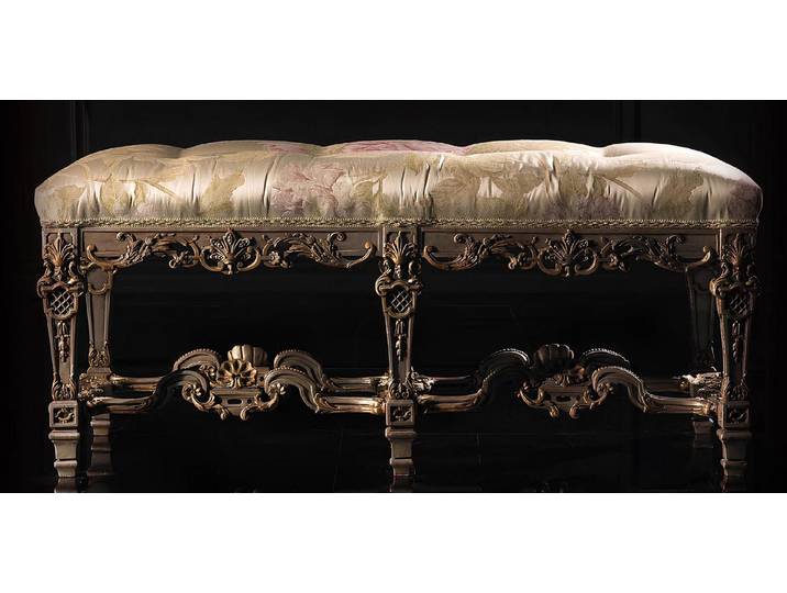 JVmoebel Hocker Runder Polsterhocker in Beige – vielseitig und bequem (1 St., Hocker), Made in Europa