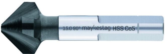 MAYKESTAG Fraise à cône 3 tailles ALUNIT 23,00 90° HSS-E ; Alpen-Maykestag (238702300100)