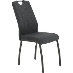 Polsterstuhl ELIF III 2er Set (BHT 44x48x43 cm) - Bezug: Stoff - BHT 44x48x43 cm