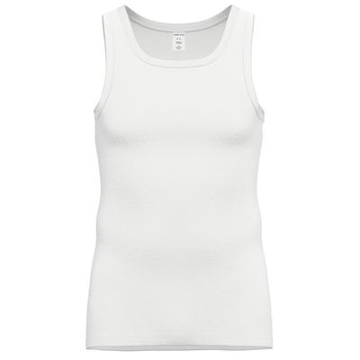 Unterhemd AMMANN "Unterhemd Day Classic / Doppelripp Exquisit", Herren, Gr. 10, N-Gr, weiß, Obermaterial: 100% Baumwolle CO., Unterhemden Unterhemd
