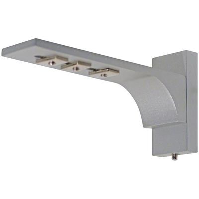 Wandträger INDEKO, silber (silberfarben), Gardinenstangenhalterungen, für Innenlaufsysteme