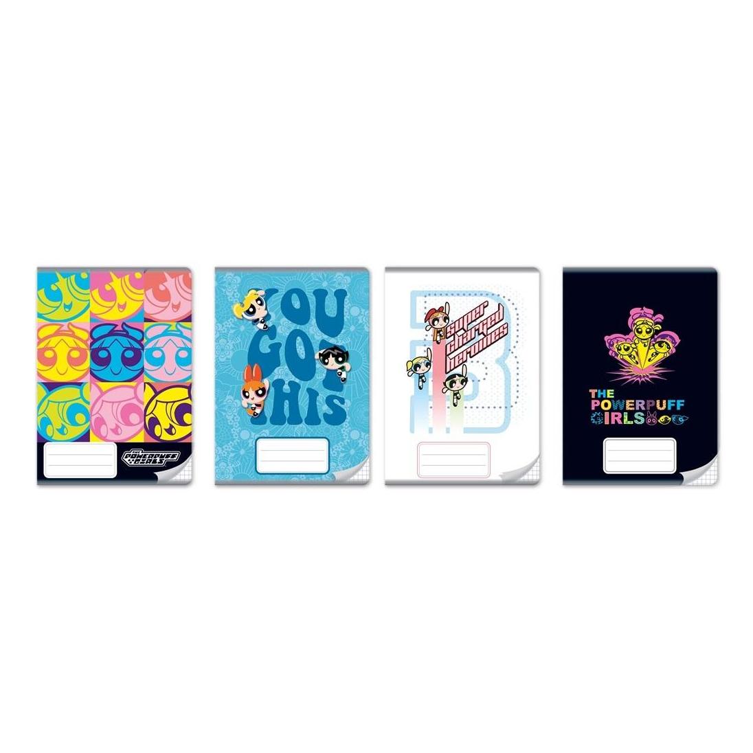 Teka Powerpuff Girls Notizbuch A5/32K kariert (10 Stk) (A5, Kariert, Weicher Einband) (47995005)