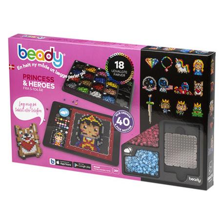 Hama Beady - Princess & Heroes - 4.500 beads + 4 plates (960933) (960933)