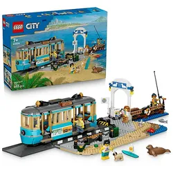 LEGO City 60506 Klassische Strandstraßenbahn Bausatz, Mehrfarbig