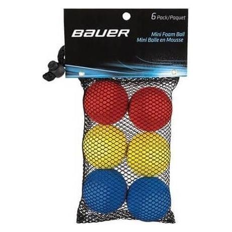 Bauer Mini-Schaumstoffbälle 6er-Pack (Hockey) (Bauer)