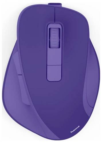 Hama WM-500 Maus Kabellos Optisch Blau 6 Tasten 1600 dpi Ergonomisch