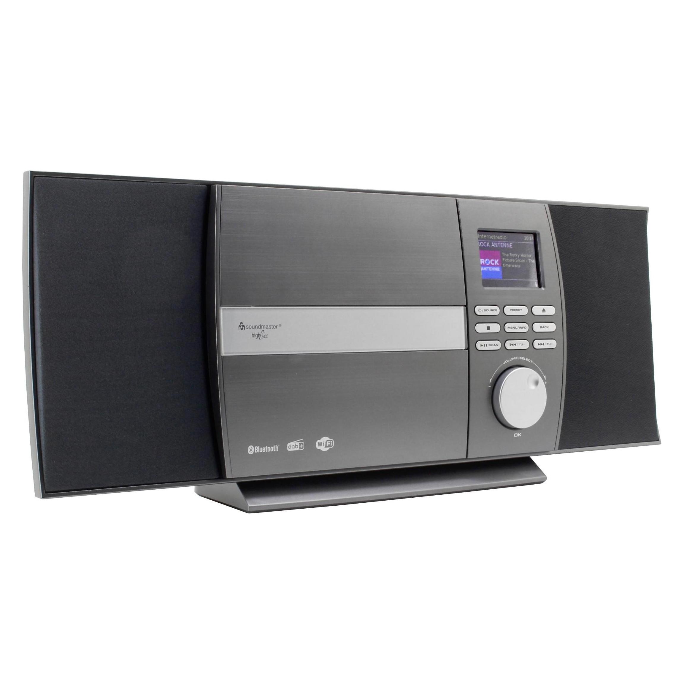 Soundmaster ICD1010AN (DAB+, FM, Internetradio, Bluetooth, WLAN) (ICD1010AN)