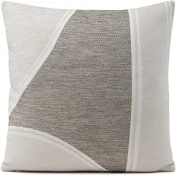 Kissenhülle CRUMBLE taupe (BT 50x50 cm) - braun - BT 50x50 cm