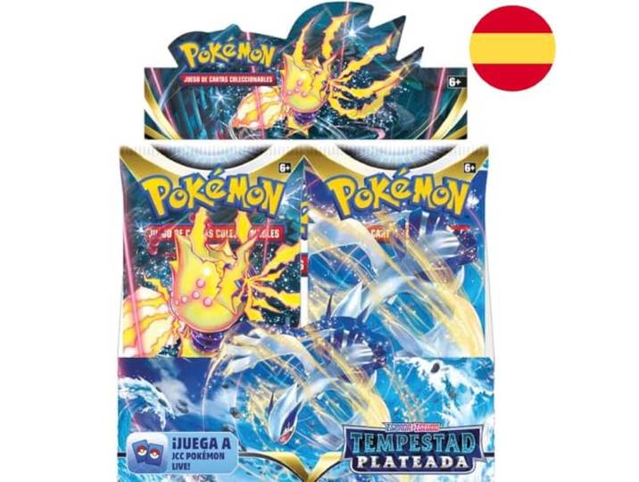 Pokemon Tempestdad Plateada 36er Display