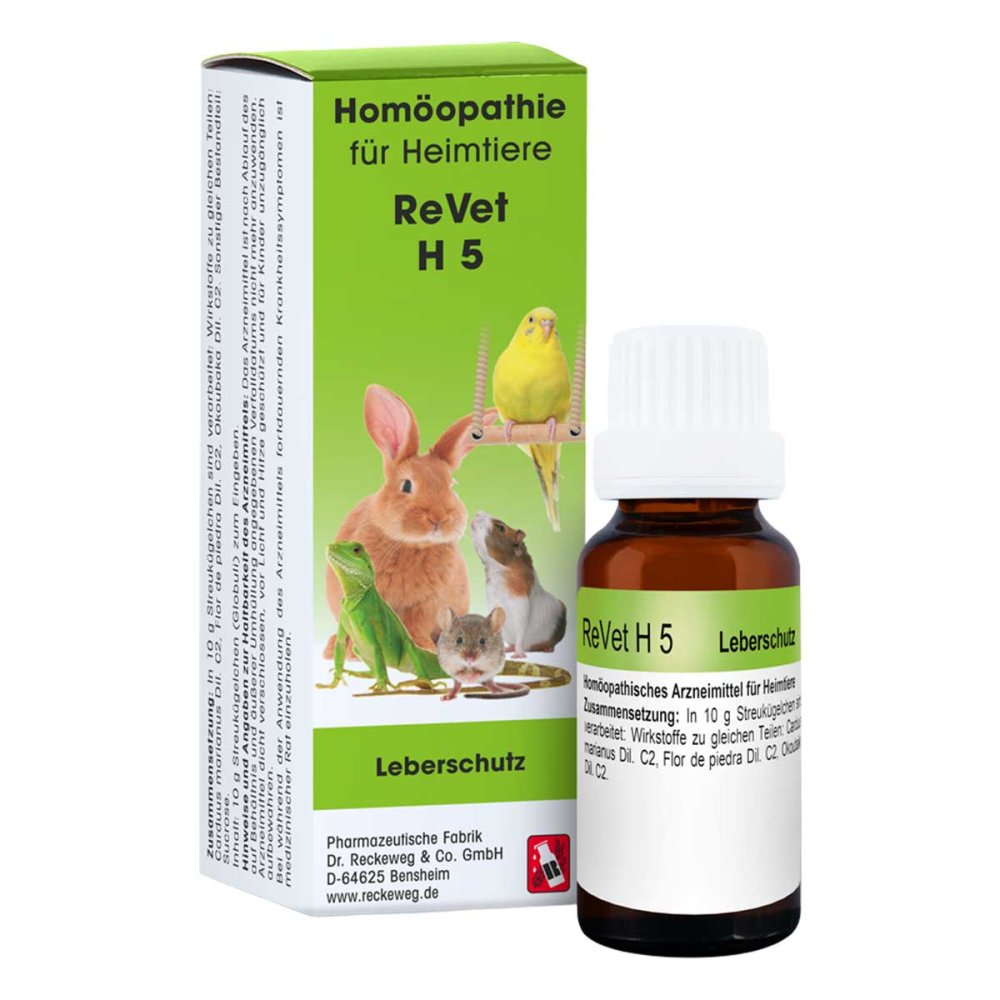 Dr.RECKEWEG & Co. GmbH Revet H 5 veterinär Globuli 03694782