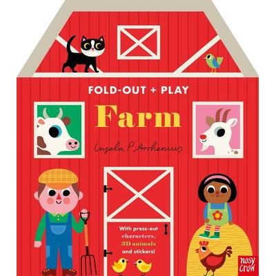 Fold-Out + Play: Farm, von Ingela P. Arrhenius, Nosy Crow, 978-1-80513-904-1