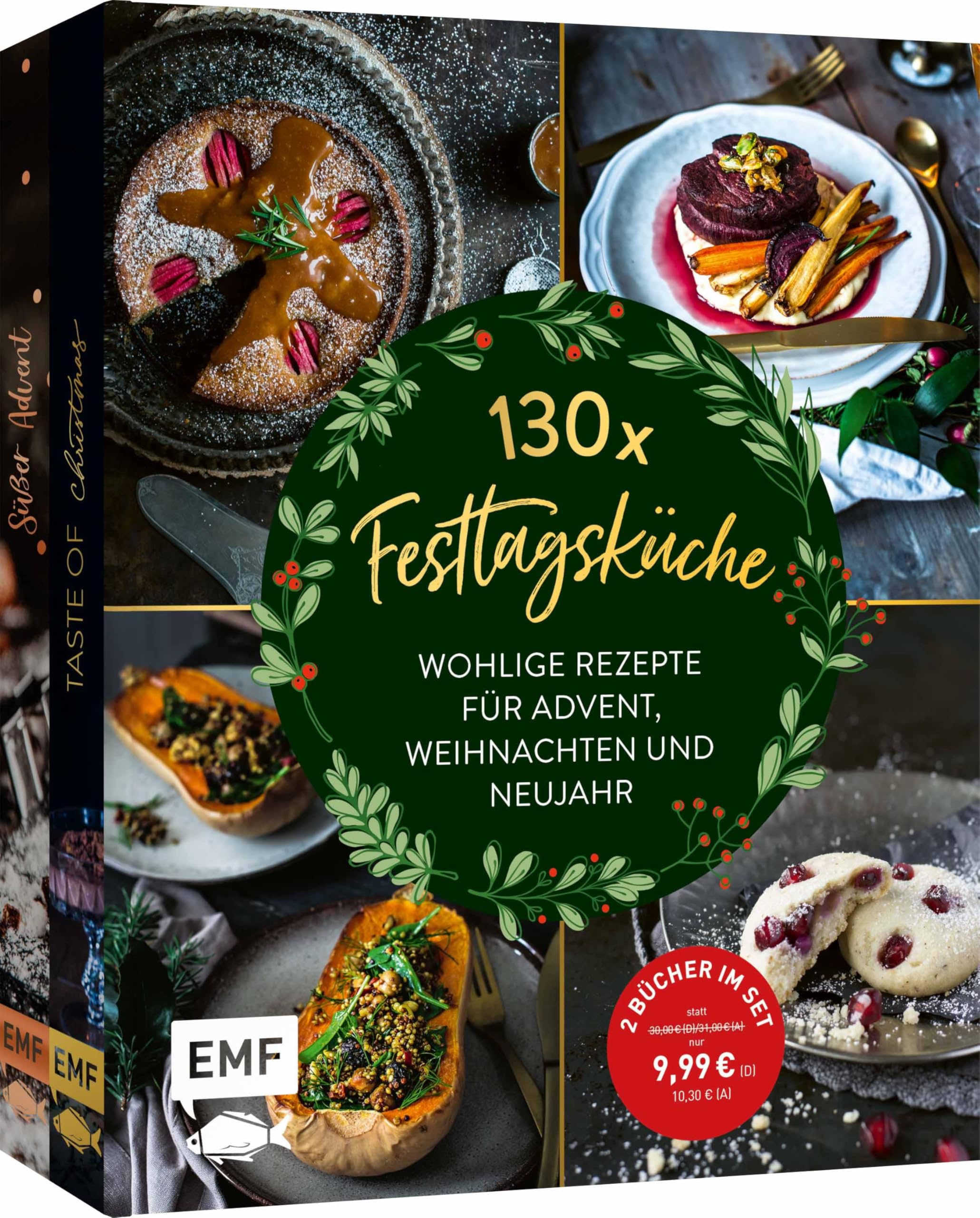 Festtagsküche: 130 wohlige Rezepte für Advent, Weihnachten und Neujahr - Preis vom 19.10.2026 19:33:35 h