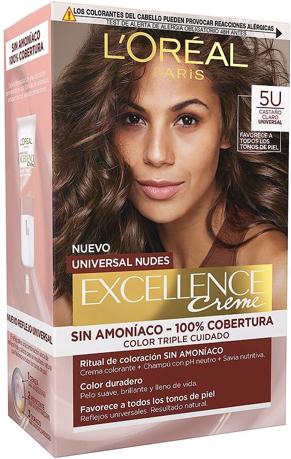 L'Oréal París Teinture Excellence Nudes #5u-brun clair