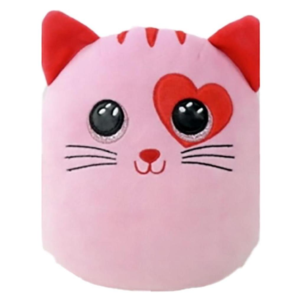 Ty Squish a Boo Valentine Flirt Cat Pink 31cm (30 cm) (37703999)