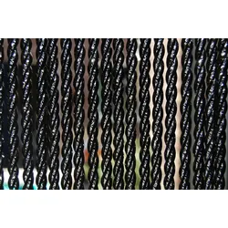 La Tenda Pro Türvorhang BELLANO 1 Größe: 100x230cm Farbe: schwarz transparent