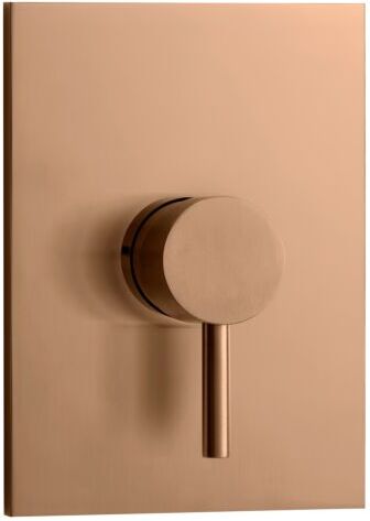 Herzbach Design iX PVD Brausearmatur 21.130555.2.39 Copper Steel, Unterputz, 180x130mm