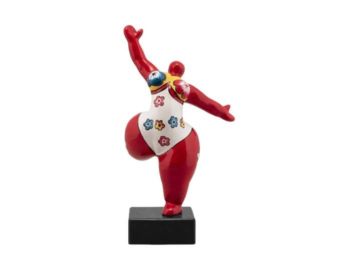 Handgefertigte Design Skulptur „Hommage an Niki de Saint Phalle V“ 33 x 16 cm Multicolor Crea Collection