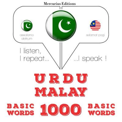 1000 essential words in Malay - JM Gardner, Audio, 9782821148178