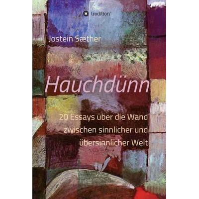 Hauchdünn, Gebundene Ausgabe von Jostein Sæther, Tredition, 978-3-7323-5145-9