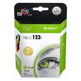 Print Tusz do Brother LC123 TBB-LC123Y YE (Y) (TBB-LC123Y)