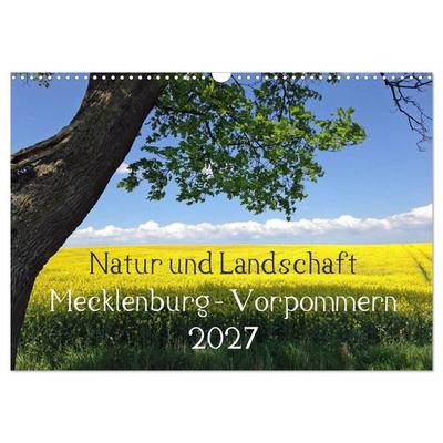 Natur und Landschaft Mecklenburg - Vorpommern 2027 (Wandkalender 2027 DIN A3 quer), CALVENDO Monatskalender