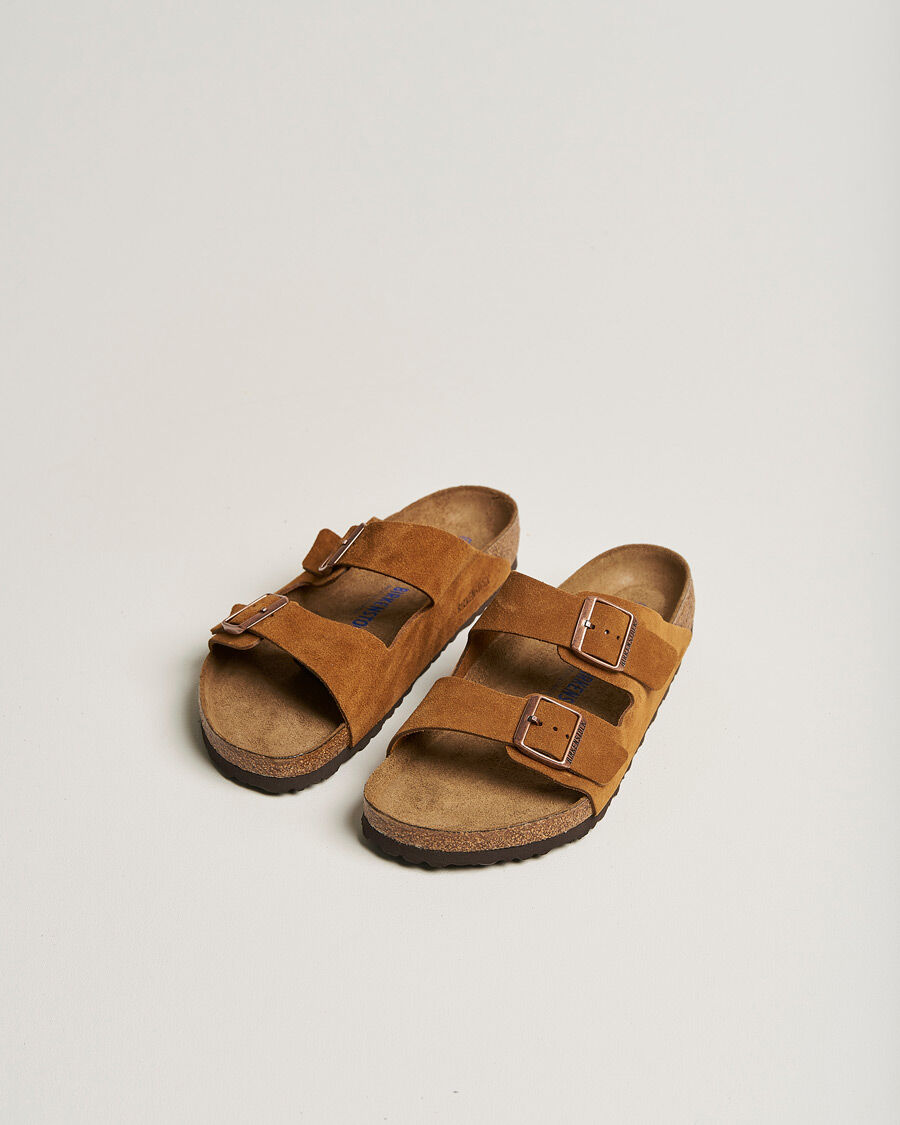 BIRKENSTOCK Arizona Soft Footbed Mink Suede men 44 Brun