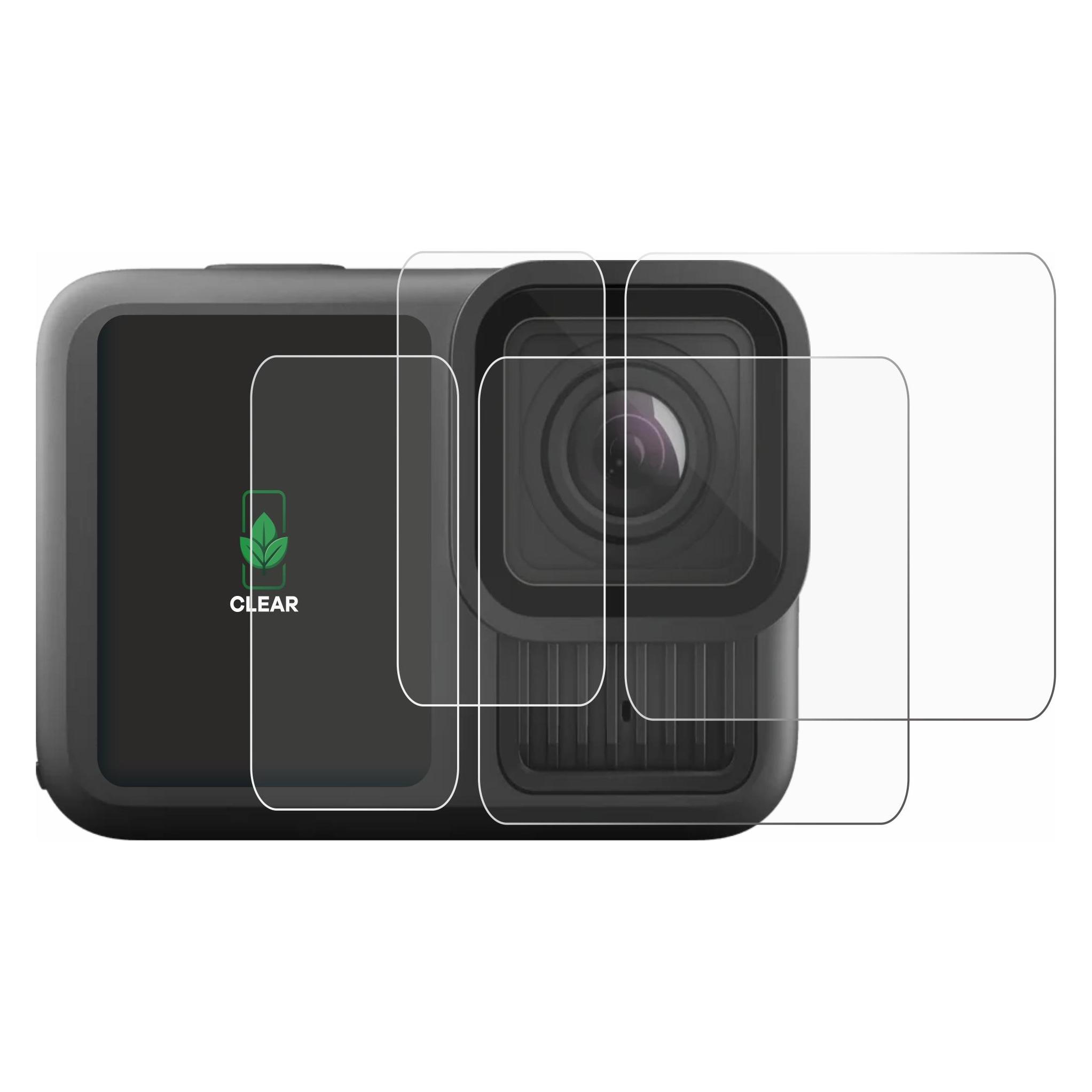 ScreenLeaf Schutzfolie für GoPro Hero 13 Black Ultra Wide Edition Displayschutz Display Schutz Folie Klar (6159684)