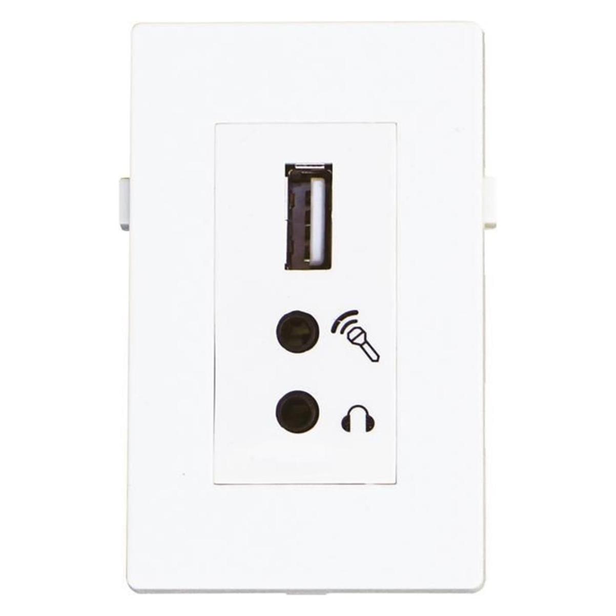 Garbot USB2.0+2x Mini Jack (BN4900-USB A+2XJ)