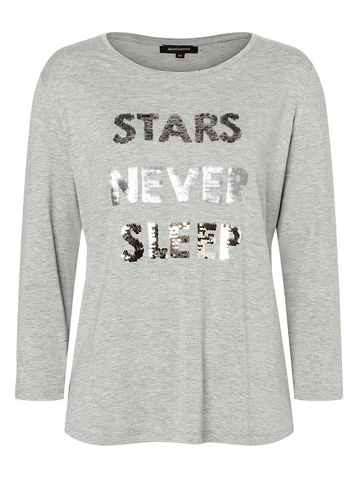 More & More Longsleeve in Grau - 44