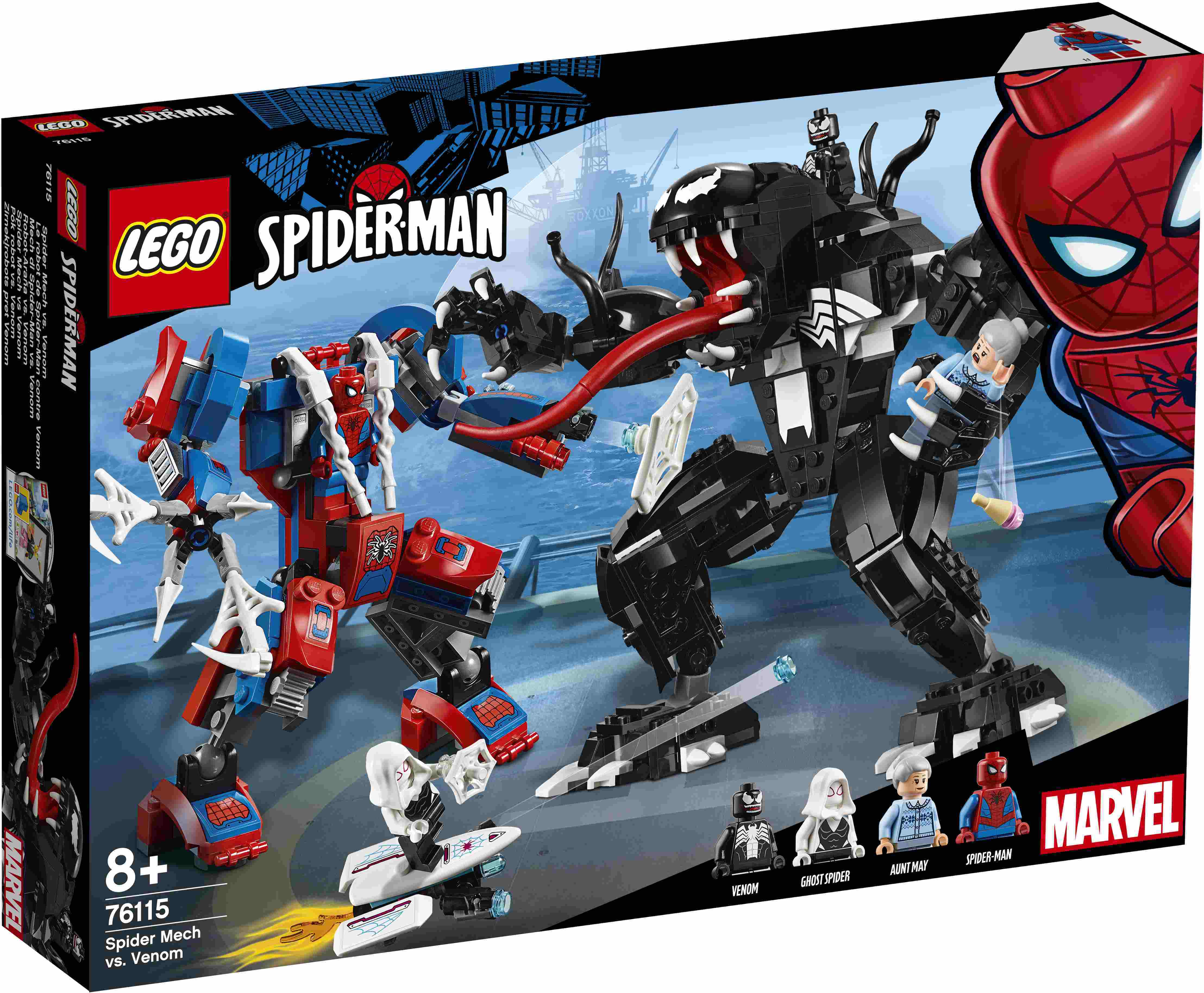 LEGO Marvel Super Heroes Spider Mech vs. Venom, 76115