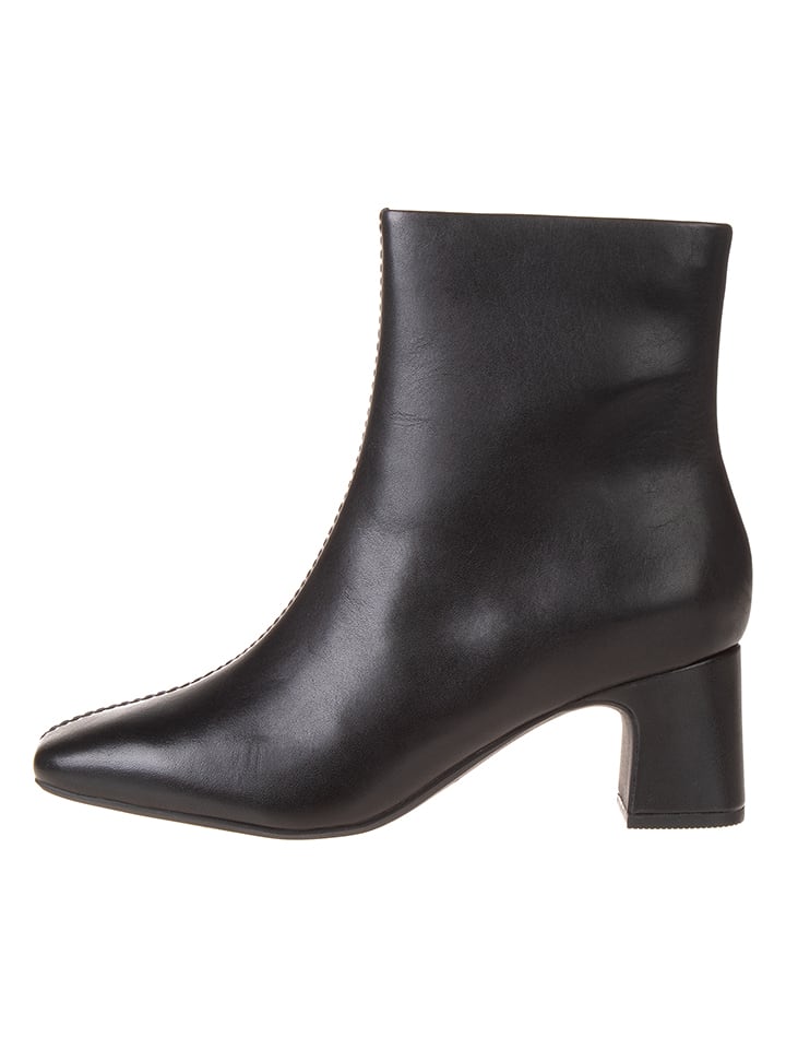Clarks Leder-Stiefeletten "Fernie" in Schwarz - 39