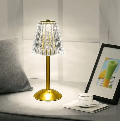 Inspire Curations Rechargeable Wireless Touch Table Lamp Portable LED Bedside & Restaurant Light type A