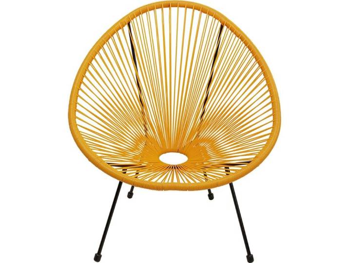 Fauteuil de jardin Acapulco orange Kare Design