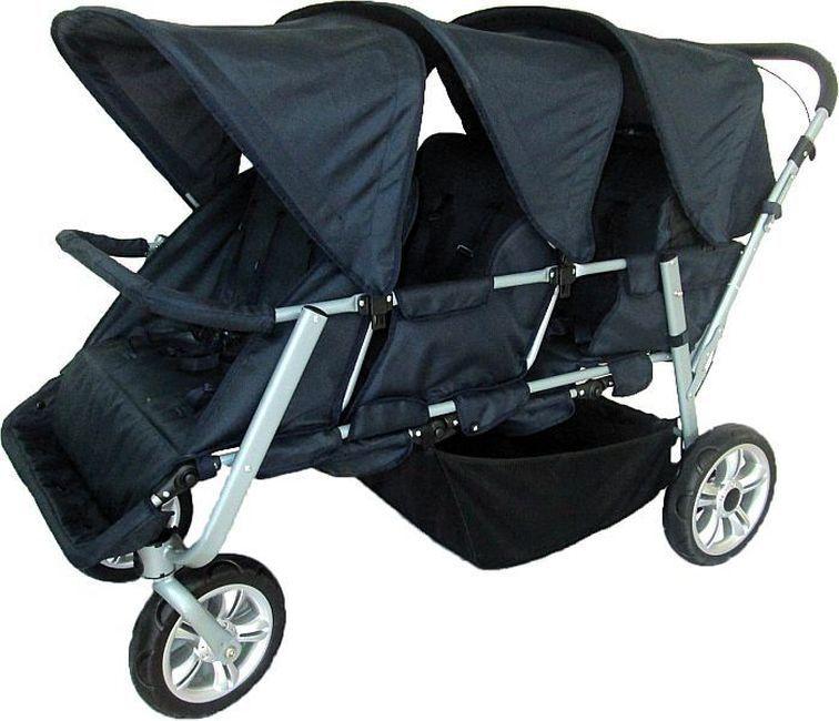Krippenwagen Helena 6 Sitzer Faltbar Tagesmutter Kindergarten Kinderwagen Ausflug Kinderbus