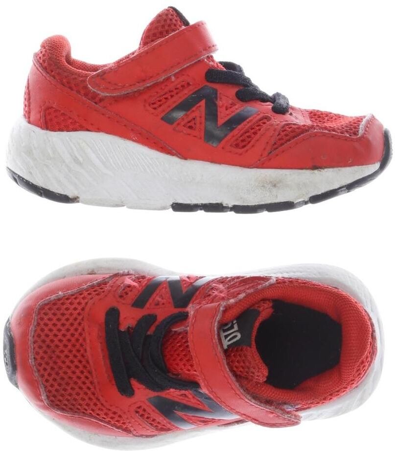 New Balance Jungen Kinderschuh, Rot, Gr. EU 21, kein / Etikett - Second Hand