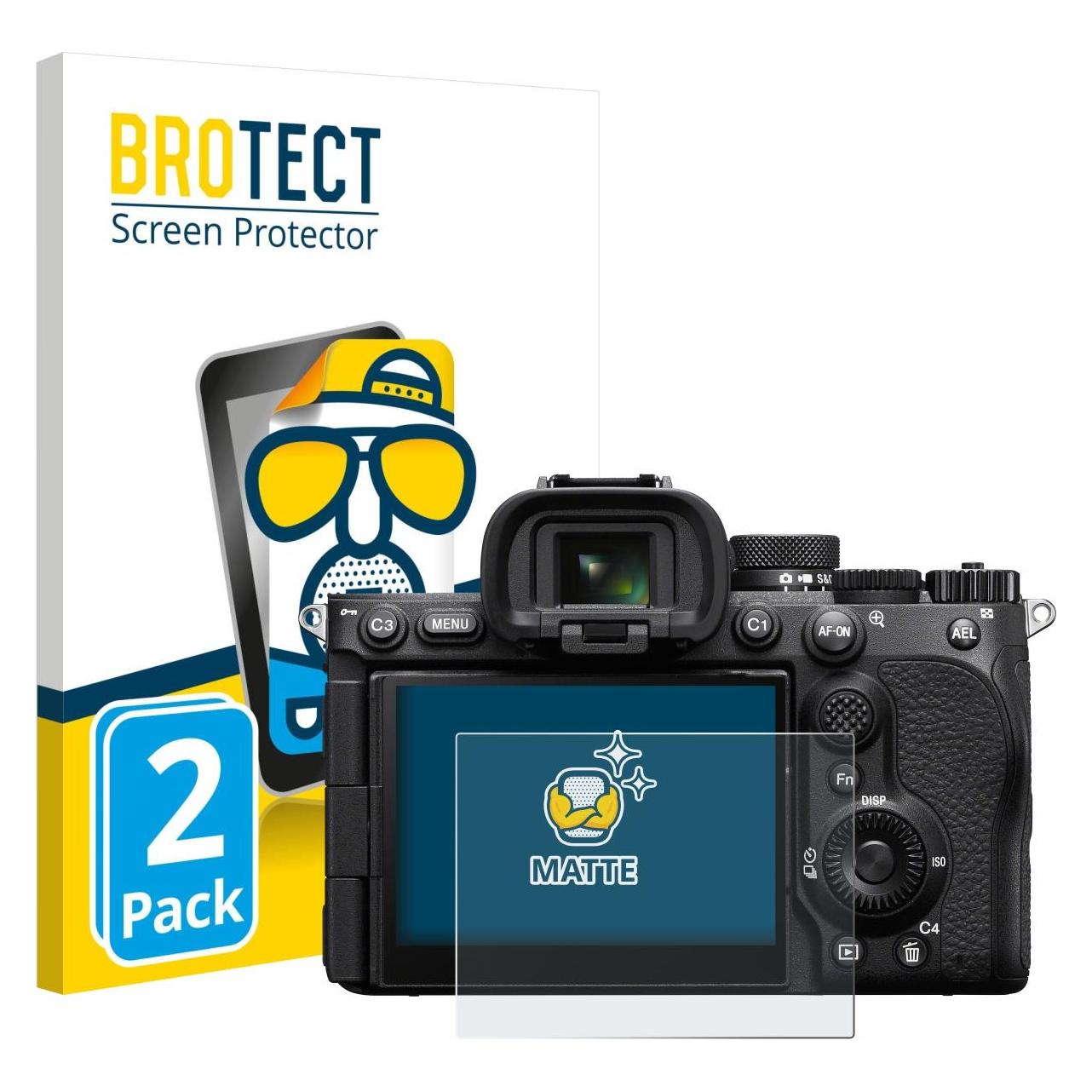 Brotect Entspiegelungsfolie für Sony Alpha 7 V (ILCE-7M5) Displayschutz Displayschutzfolie Folie Matt (1961461)