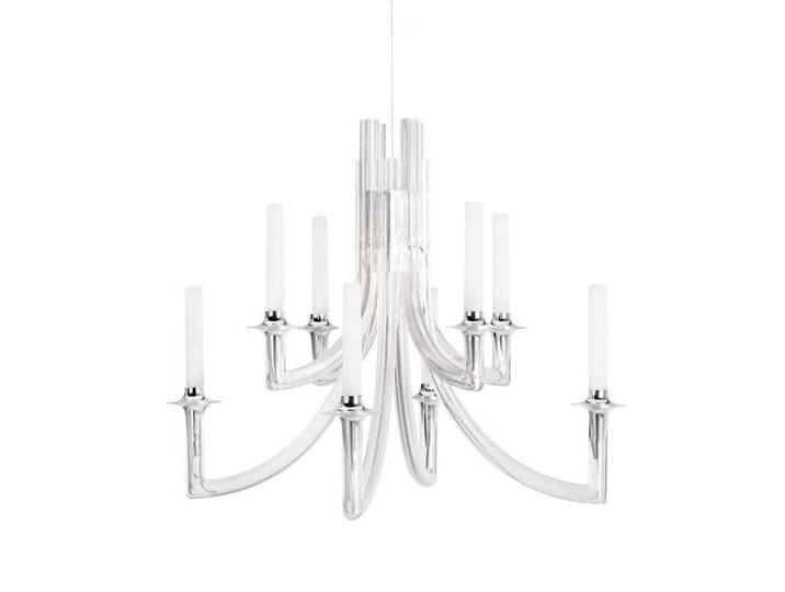 KARTELL lampe à suspension KHAN (Transparent - Polycarbonate 2.0 recyclé)