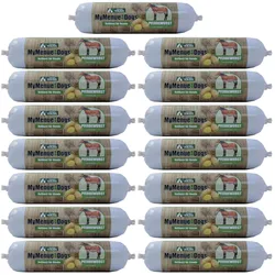 MyMenue4Dogs Hundefutter Pferdewurst - 15x 400g