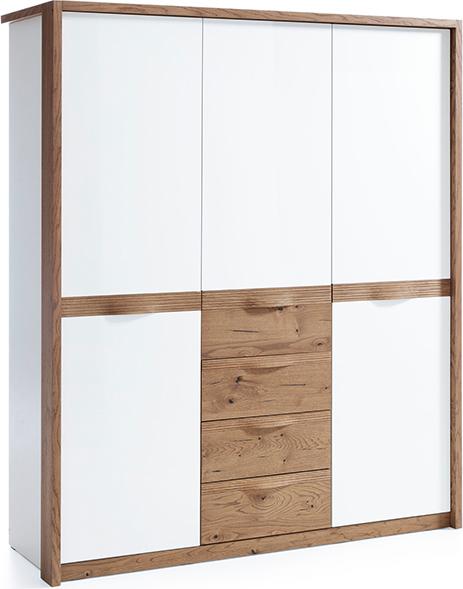 Klassische Schränke Schrank Eckschrank Kleiderschrank Holzschrank - CM-3D
