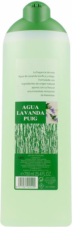 Agua Lavanda Puig colonia 750 ml