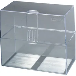herlitz Karteikasten Profiline A6 quer transparent