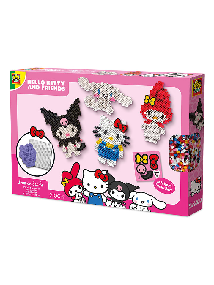 SES Bügelperlenset "Hello Kitty and Friends" - ab 5 Jahren - onesize