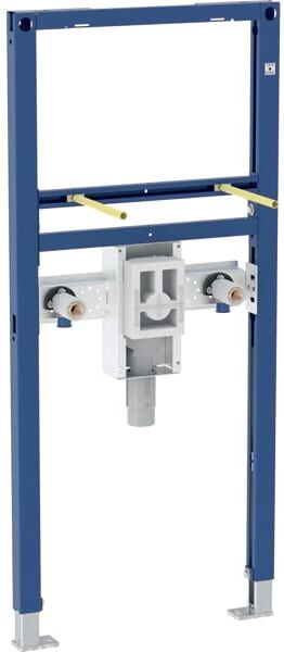 Geberit élément de lavabo 111480001 hauteur 112 cm, avec siphon anti-odeurs dissimulé, pour robinetterie autonome, pour cloison sèche