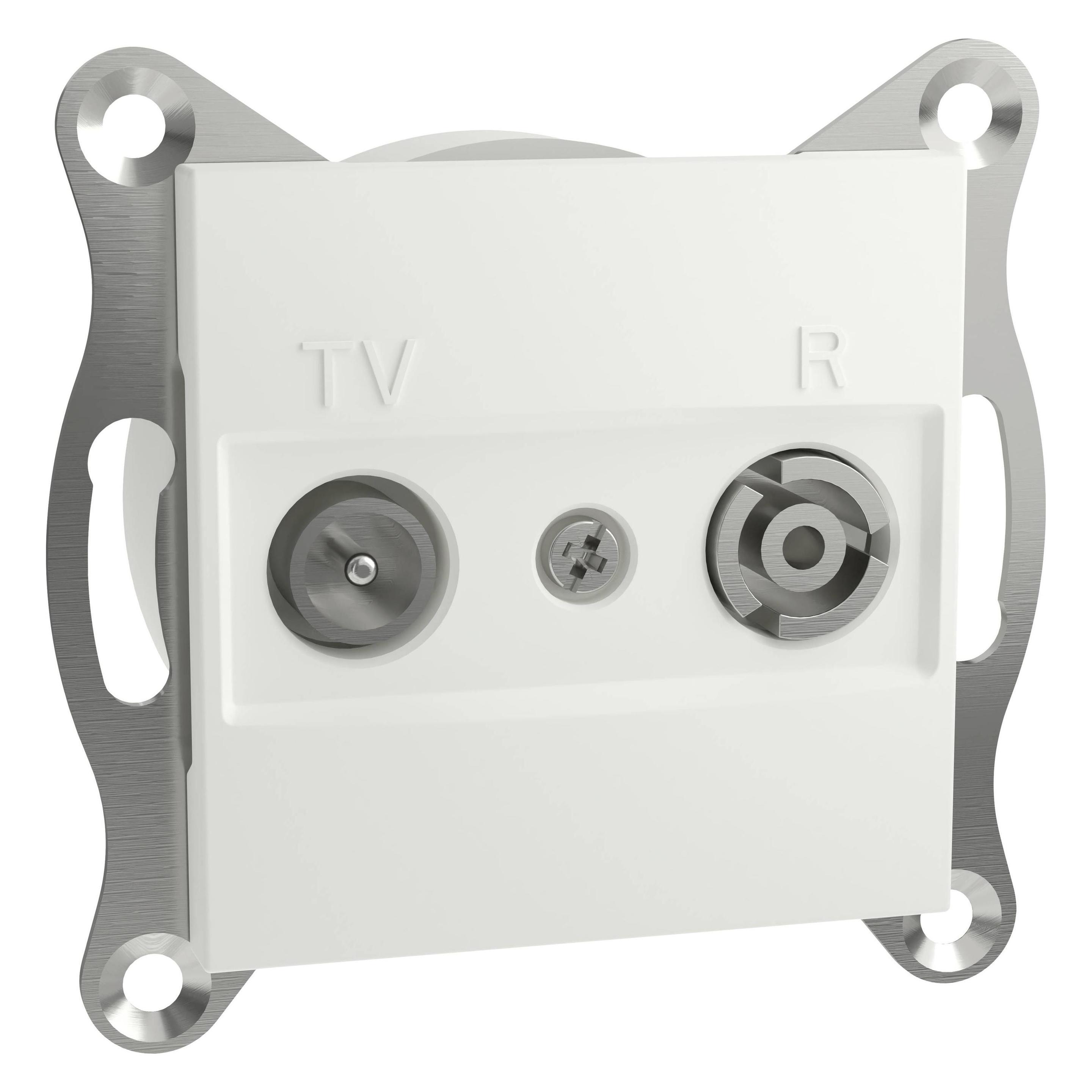 Schneider Electric TV-, Radio-Enddose Asfora Weiss (RAL 9003) EPH3300721D (EPH3300721D)