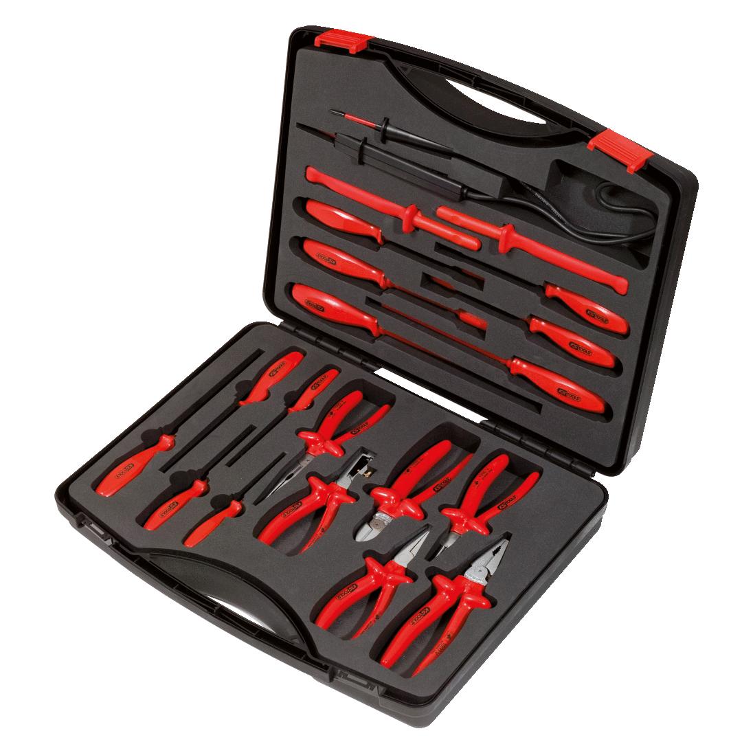 KS Tools Werkzeugsatz, 20 Teile, mit isolierten Werkzeugen (20 Teile) (117.1870)