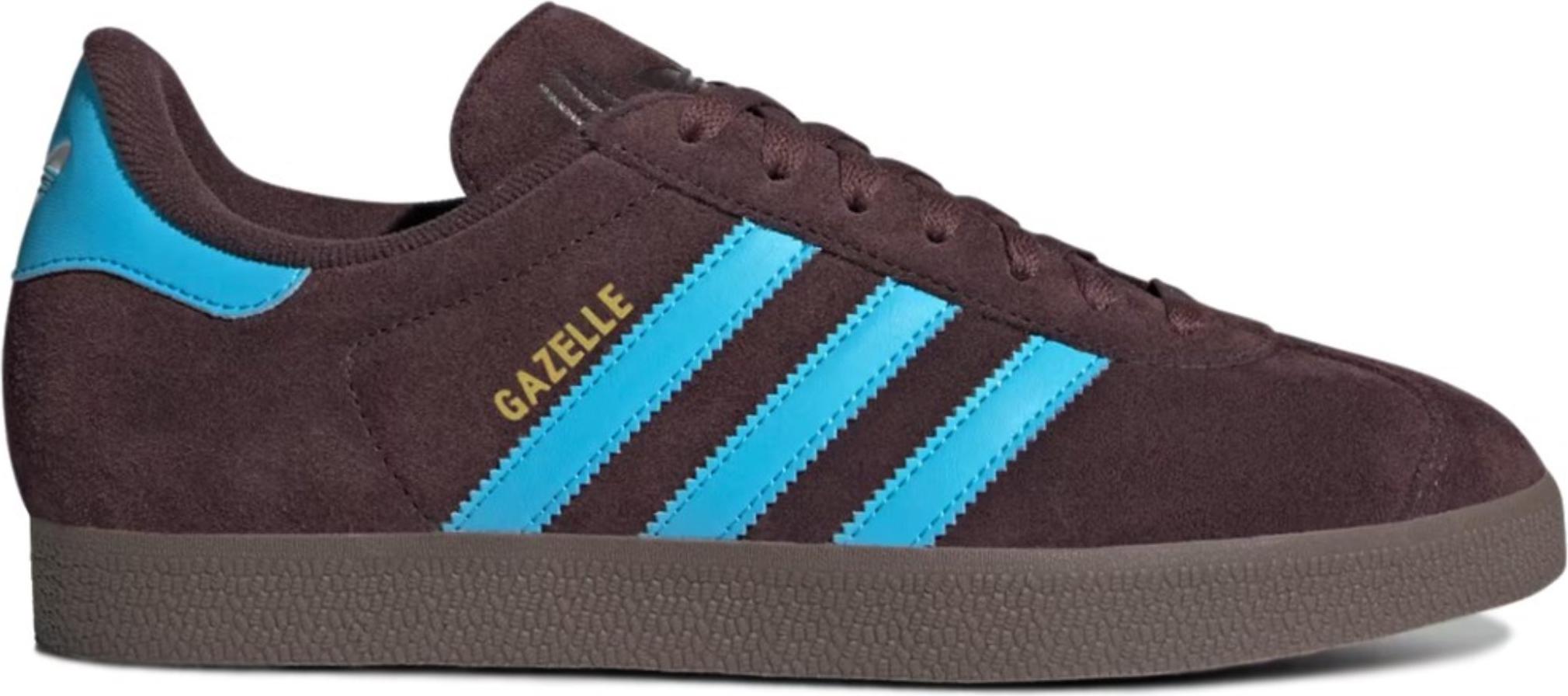 Adidas Gazelle JH5392 Retro-Sport-Sneaker mit Schnürung und flachem Absatz
