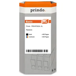 Prindo, Druckerpatrone, Basic / mehrere Farben (PRSHP302XL)