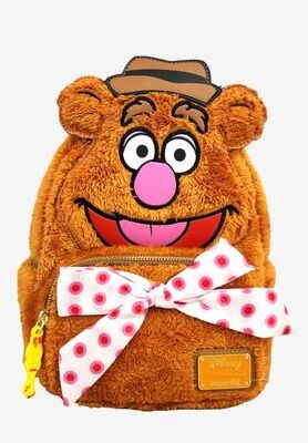 Women's Loungefly X Disney The Muppets Fozzie Bear Mini Backpack by Loungefly in Brown