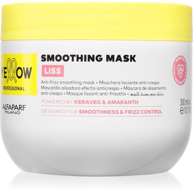 Yellow Professional Liss Smoothing Mask masque nourrissant anti-frisottis 300 ml