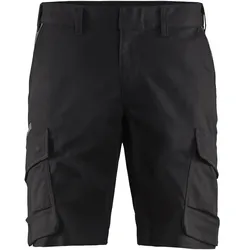 Stretch Shorts "1446" Industrie - C48 - schwarz/dunkelgrau